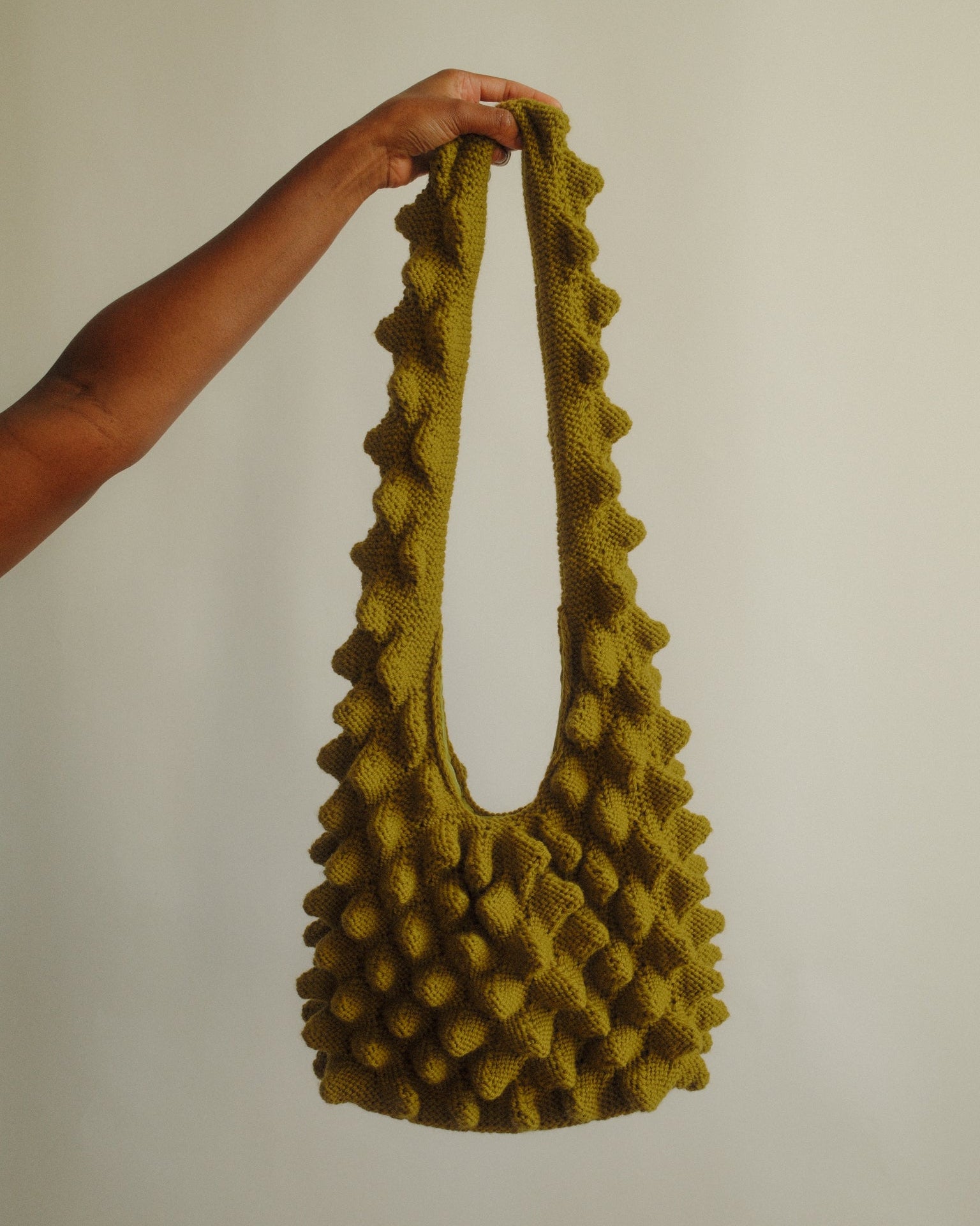 Romanesco Bag Knitting Pattern