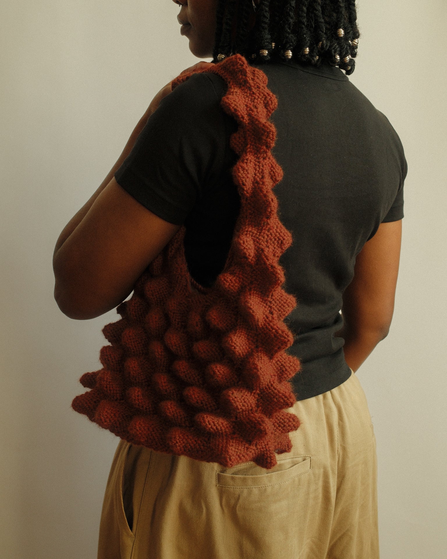 Romanesco Bag Knitting Pattern